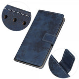 Samsung Galaxy A03 Cover Vintage Blå