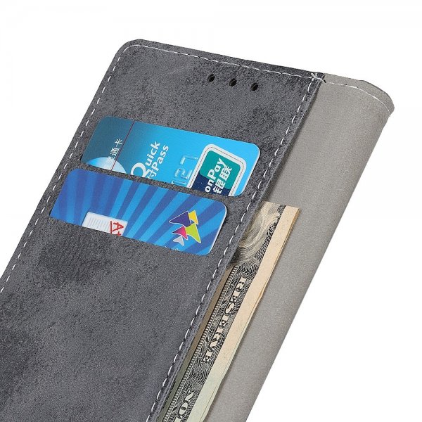 Samsung Galaxy A03 Cover Vintage Grå