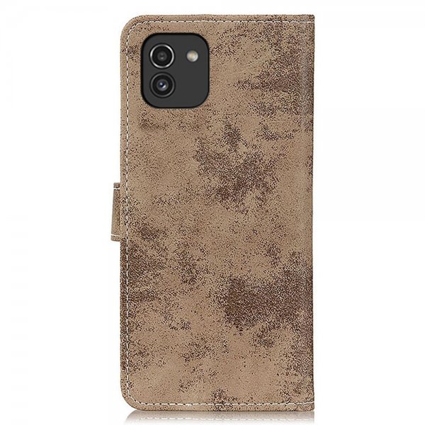 Samsung Galaxy A03 Cover Vintage Khaki