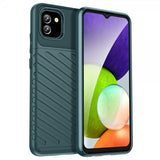 Samsung Galaxy A03 Cover Thunder Series Grøn