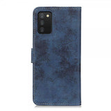 Samsung Galaxy A03s Cover Vintage Blå