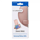 Vivanco Samsung Galaxy A05s Cover Classic Wallet Rosaguld