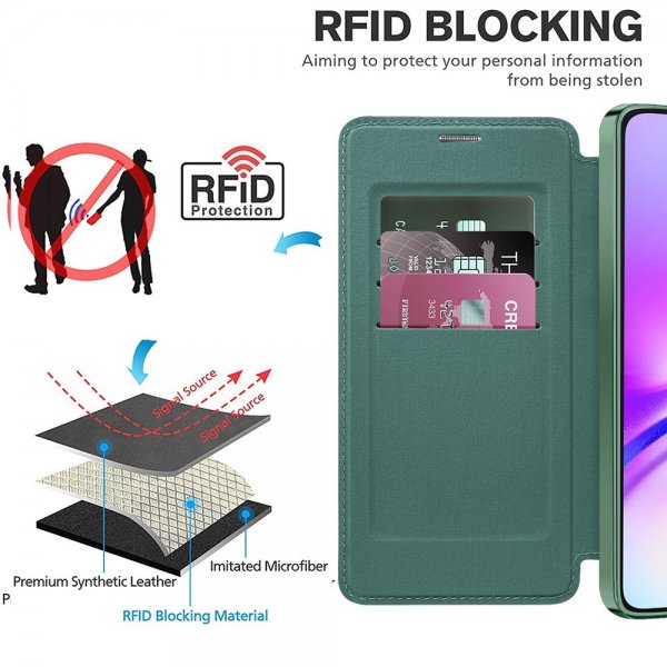Samsung Galaxy A05s Cover MagSafe Grøn