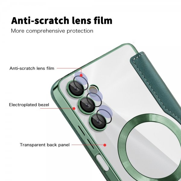 Samsung Galaxy A05s Cover MagSafe Grøn