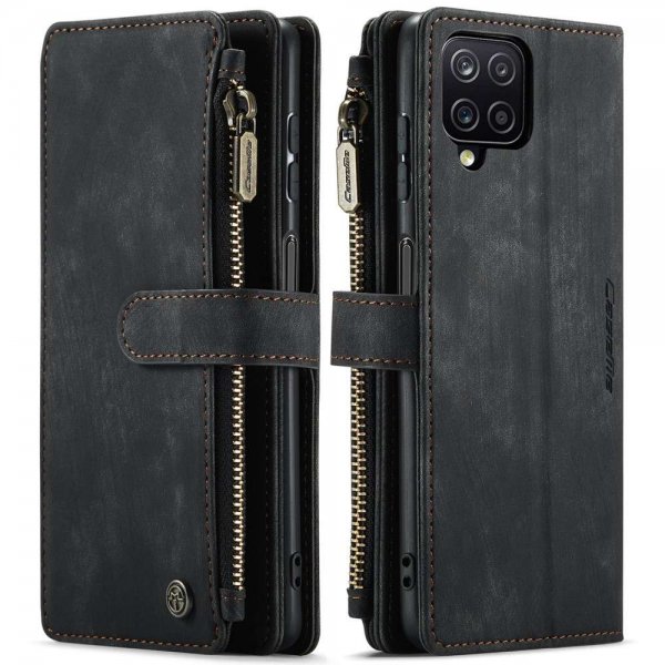 CaseMe Samsung Galaxy A12 Cover C30 Series Sort