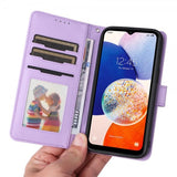 Betopnice Samsung Galaxy A14 Cover med aftageligt etui 005 Lilla