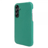 Samsung Galaxy A14 Cover Ægte Læder Lysegrøn