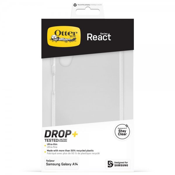 Otterbox Samsung Galaxy A14 Cover React Clear