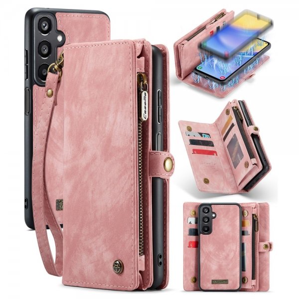 CaseMe Samsung Galaxy A15 Cover 008 Series Aftageligt Cover Rosa