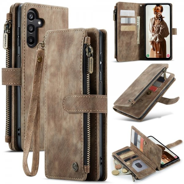 CaseMe Samsung Galaxy A15 Cover C30 Series Brun
