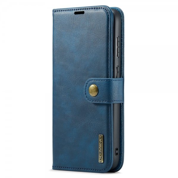 Dg.Ming Samsung Galaxy A15 Etui med Aftageligt Cover Blå