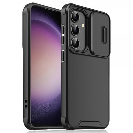 Samsung Galaxy A15 Cover Kameraskydd Sort