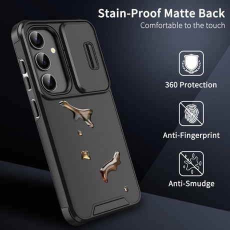 Samsung Galaxy A15 Cover Kameraskydd Sort