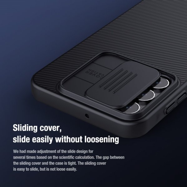 Nillkin Samsung Galaxy A15 Cover CamShield Sort