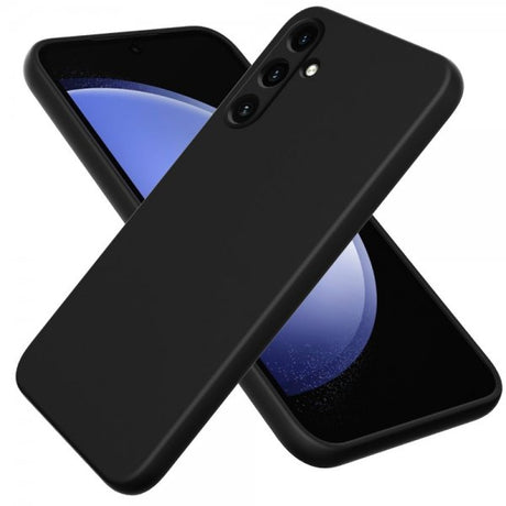 Samsung Galaxy A15 Cover med Strap Silikone Sort