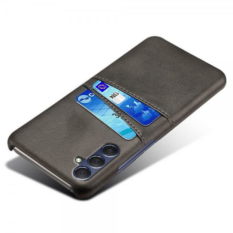Samsung Galaxy A15 Cover med to Kortlommer Sort