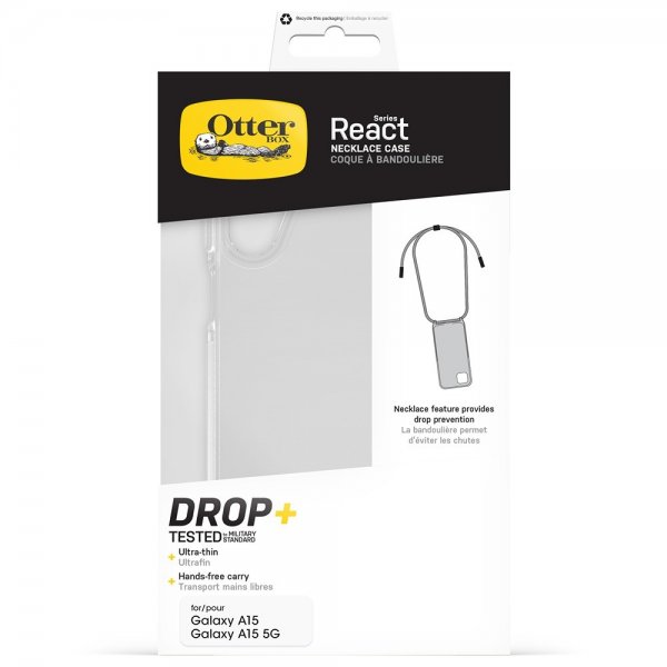 Otterbox Samsung Galaxy A15 Cover React Necklace Klar