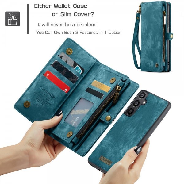 CaseMe Samsung Galaxy A16 Etui 008 Series Aftageligt Cover Blå