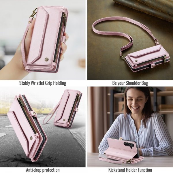 CaseMe Samsung Galaxy A16 Etui C36 Serie Rosa