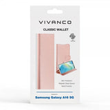Vivanco Samsung Galaxy A16 Etui Classic Wallet Rosaguld