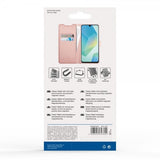 Vivanco Samsung Galaxy A16 Etui Classic Wallet Rosaguld