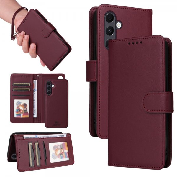 Betopnice Samsung Galaxy A16 Etui med Aftageligt Cover 005 Rød