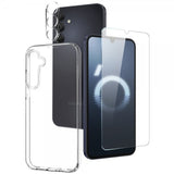 Northjo Samsung Galaxy A16 Cover med Skærmbeskyttelse og Kamerabeskyttelse 3-i-1