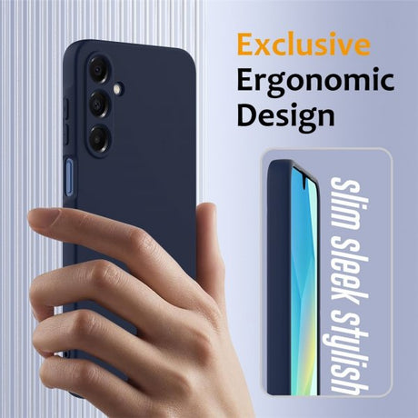 Samsung Galaxy A16 Cover med Rem Silikone MagSafe Mørkeblå