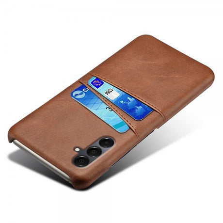 Samsung Galaxy A16 Cover med to Kortlommer Mørkebrun