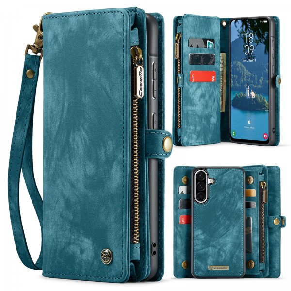 CaseMe Samsung Galaxy A17 Cover 008 Series Aftageligt Cover Blå
