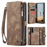CaseMe Samsung Galaxy A17 Cover 008 Series Aftageligt Cover Brun