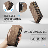 CaseMe Samsung Galaxy A17 Cover 008 Series Aftageligt Cover Brun
