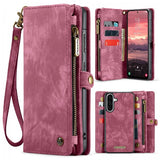 CaseMe Samsung Galaxy A17 Cover 008 Series Aftageligt Cover Rød