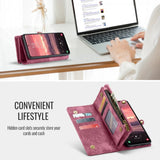 CaseMe Samsung Galaxy A17 Cover 008 Series Aftageligt Cover Rød