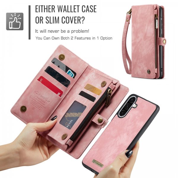 CaseMe Samsung Galaxy A17 Cover 008 Series Aftageligt Cover Rosaguld