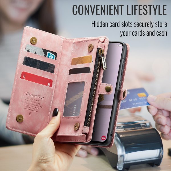 CaseMe Samsung Galaxy A17 Cover 008 Series Aftageligt Cover Rosaguld