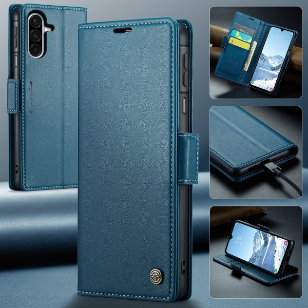 CaseMe Samsung Galaxy A17 Cover 023 Series Blå