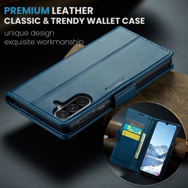 CaseMe Samsung Galaxy A17 Cover 023 Series Blå