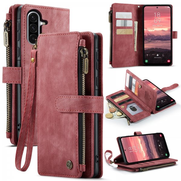 CaseMe Samsung Galaxy A17 Cover C30 Series Rød