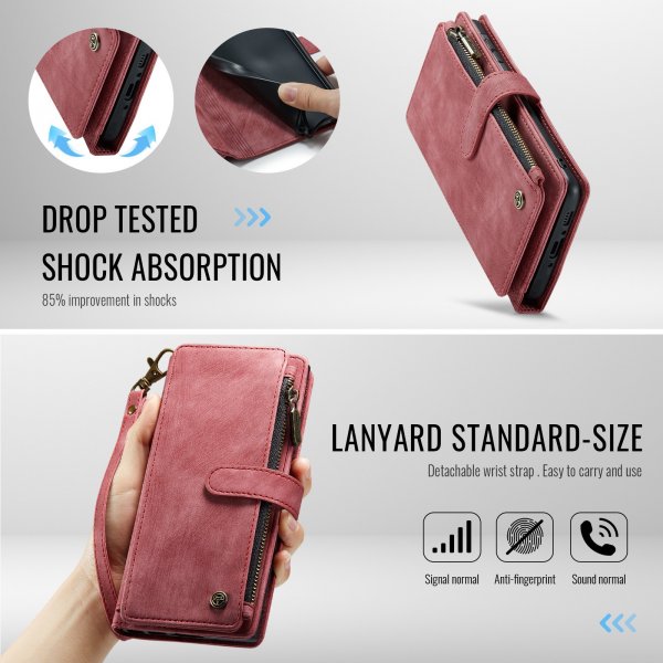 CaseMe Samsung Galaxy A17 Cover C30 Series Rød