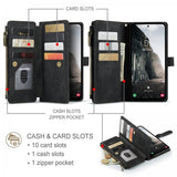 CaseMe Samsung Galaxy A17 Cover C30 Series Sort