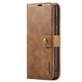 Dg.Ming Samsung Galaxy A17 Cover med Aftageligt Cover Brun