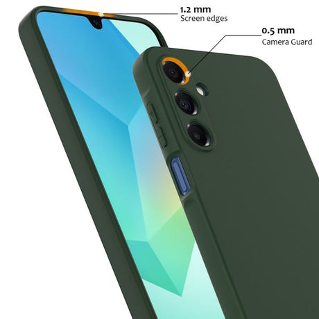 Samsung Galaxy A17 Cover med Strap Silikone MagSafe Mørkegrøn