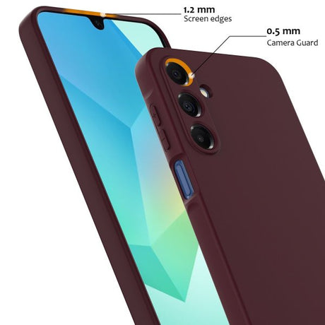 Samsung Galaxy A17 Cover med Rem Silikone MagSafe Vinrød