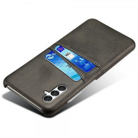 Samsung Galaxy A17 Cover med to Kortlommer Sort
