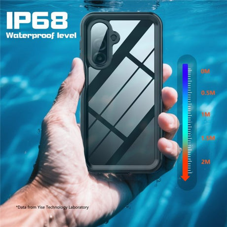 Redpepper Samsung Galaxy A17 Cover Vandtæt IP68 Sort