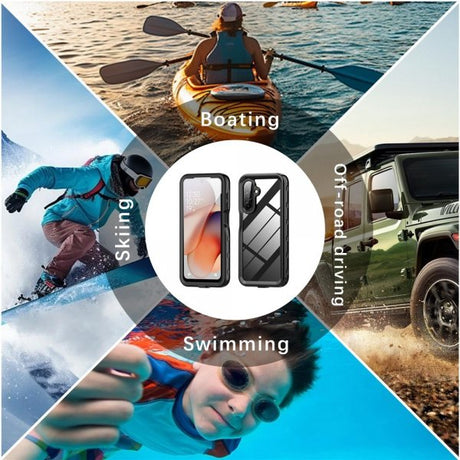 Redpepper Samsung Galaxy A17 Cover Vandtæt IP68 Sort