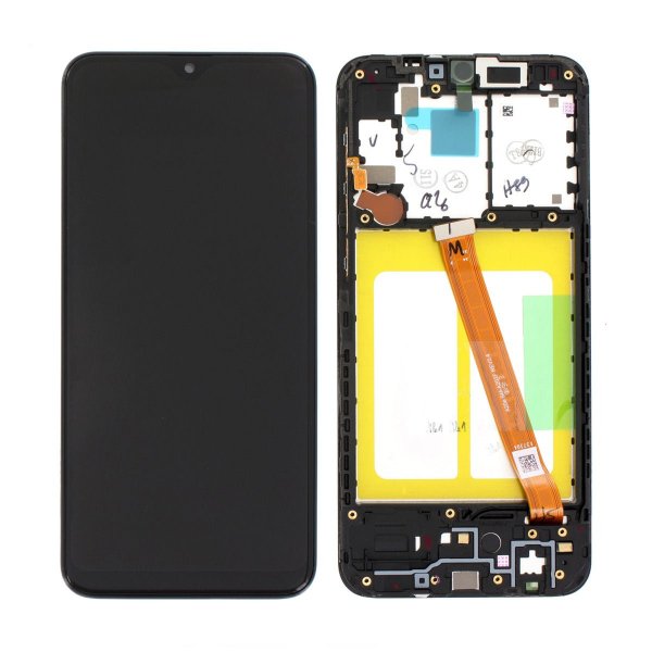 Samsung Galaxy A20e (SM-A202F) LCD Skærm med Display Original - Sort