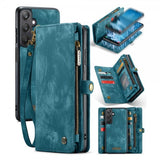 CaseMe Samsung Galaxy A25 Cover 008 Series Aftagelig Skal Blå