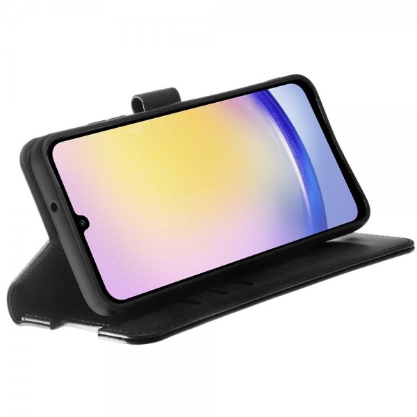Vivanco Samsung Galaxy A25 Cover Classic Wallet Sort